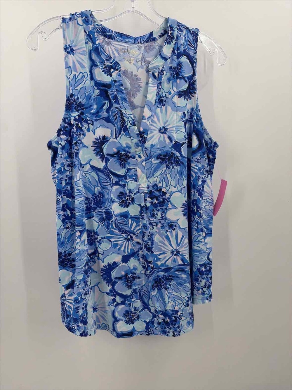 Lilly Pulitzer Blue Size Medium Tank Top